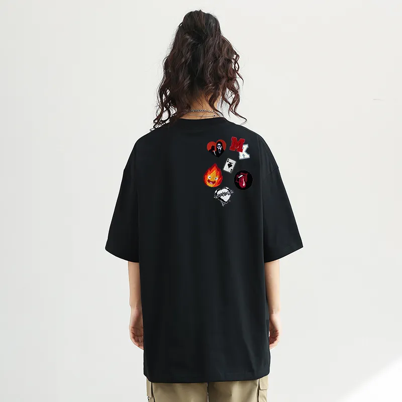 FAIRWHALE Short Sleeved T Shirts Unisex-3