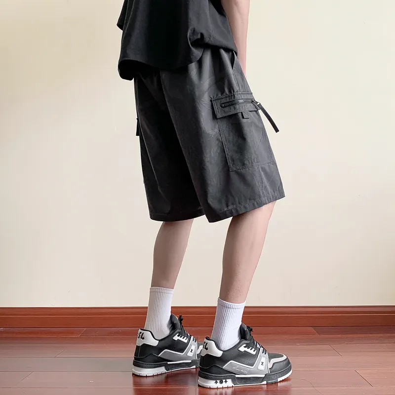 FAIRWHALE Cargo Shorts Unisex-14