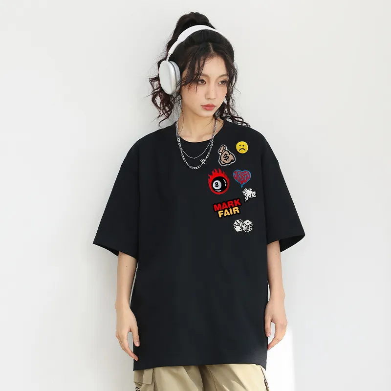 FAIRWHALE Short Sleeved T Shirts Unisex-2