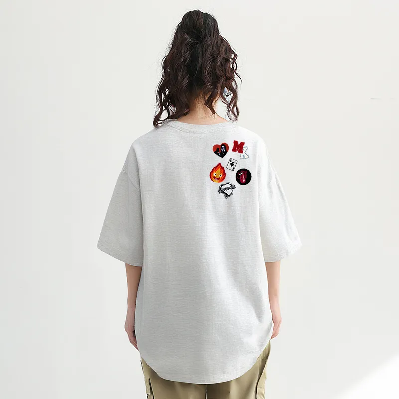 FAIRWHALE Short Sleeved T Shirts Unisex-18