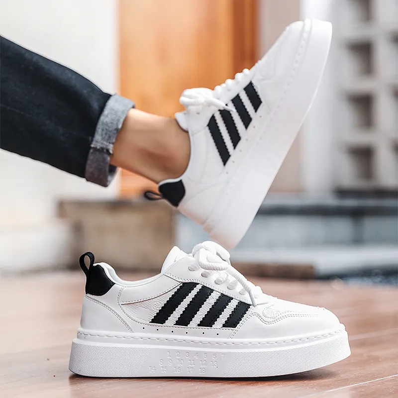 PROTECTCAMEL Anti Slip Wear Resistant Low Top Skateboard Shoes Men's-5