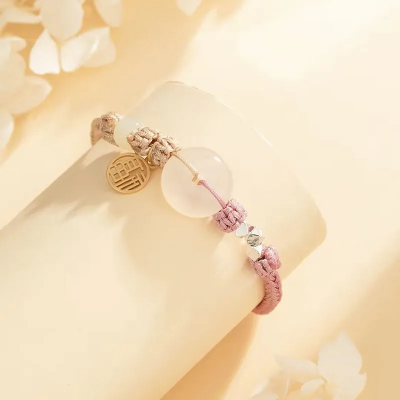 As Fury Agate Jade Bracelets Unisex-1