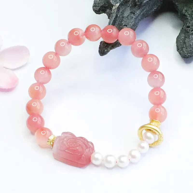 As Fury Jade Bracelets Unisex-4