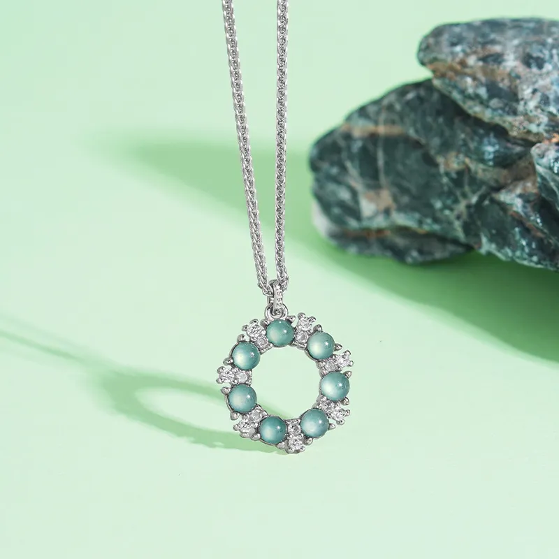 As Fury Glutinous Jade Jadeite Necklaces Unisex-5