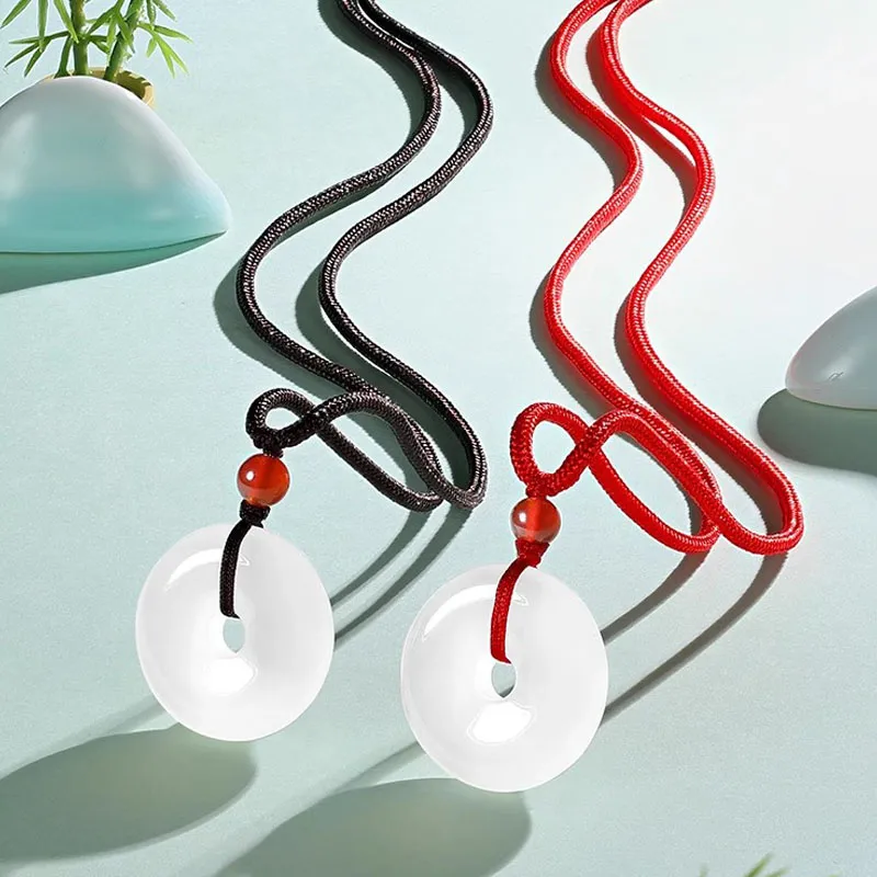 As Fury Chalcedony Necklaces Unisex-10