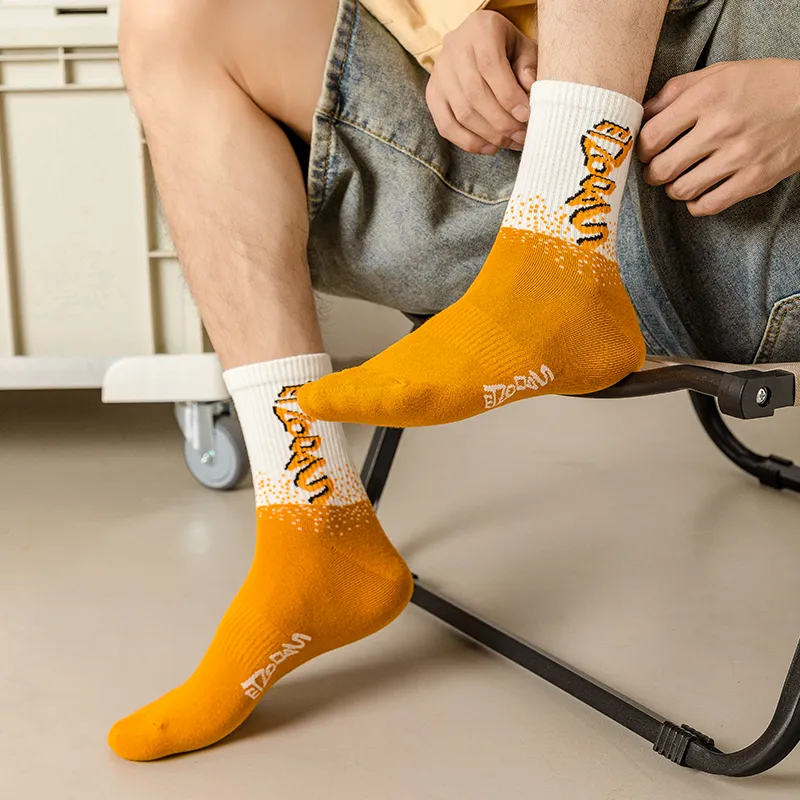 SOIE Mid Calf Socks Men's Combo Set-36
