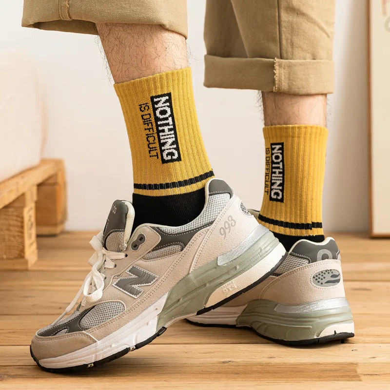 SOIE Mid Calf Socks Men's Combo Set-45