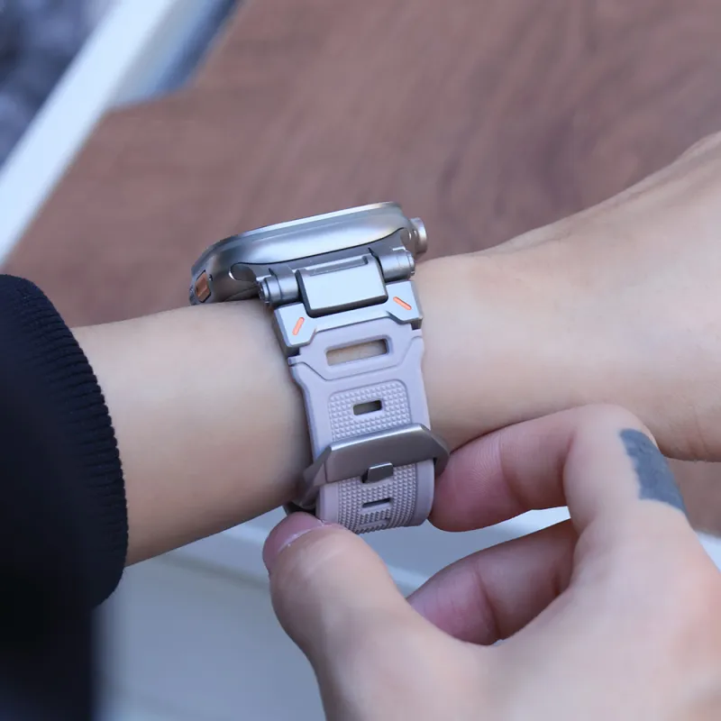 LeYu Apple Compatibility Watch Band Explorer Modified TPU Material-16