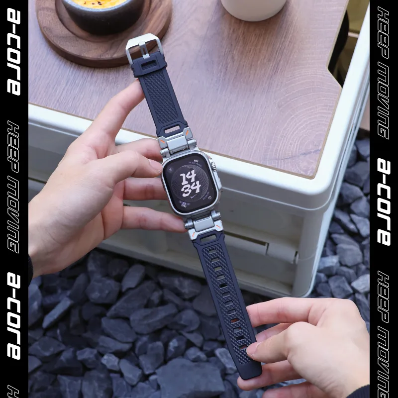 LeYu Apple Compatibility Watch Band Explorer Modified TPU Material-5