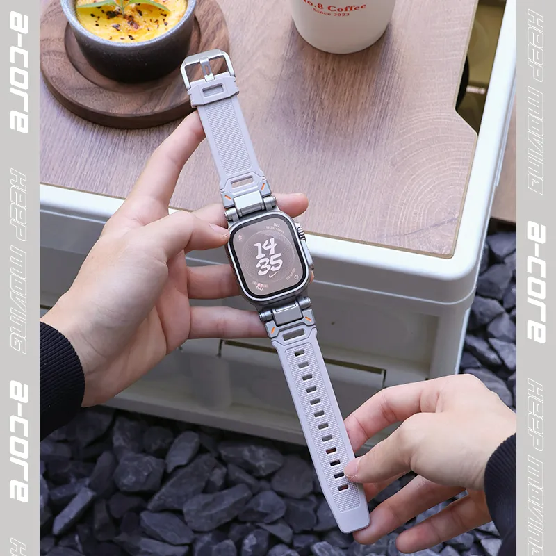 LeYu Apple Compatibility Watch Band Explorer Modified TPU Material-15