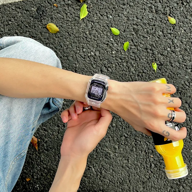 LeYu Apple Compatibility Watch Band One Piece TPU Material-7