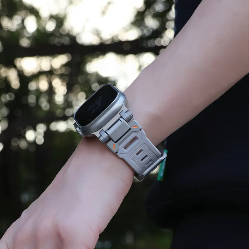 LeYu Apple Compatibility Watch Band Explorer Modified TPU Material-17