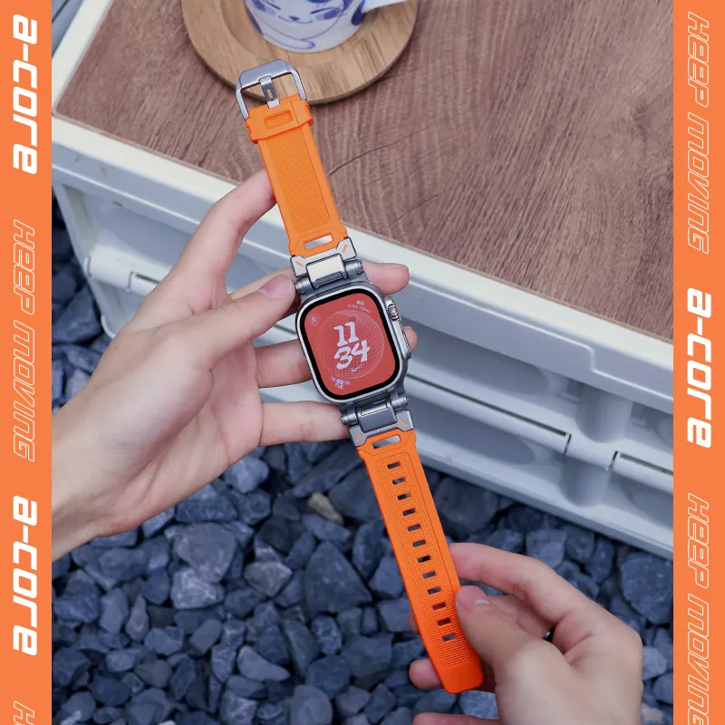 LeYu Apple Compatibility Watch Band Explorer Modified TPU Material-24