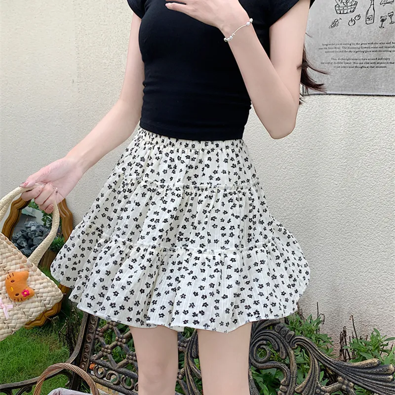KUNZHUDAXIANG Casual Short Skirts Women's-7
