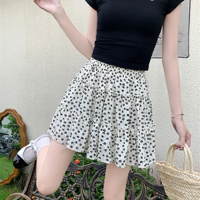 KUNZHUDAXIANG Casual Short Skirts Women's-6