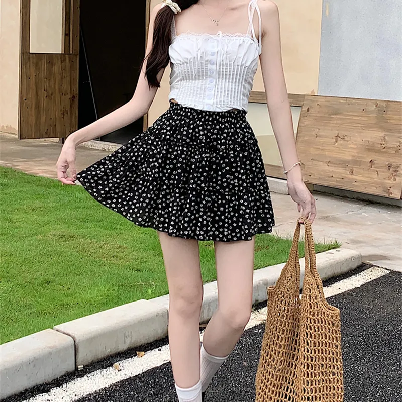 KUNZHUDAXIANG Casual Short Skirts Women's-28