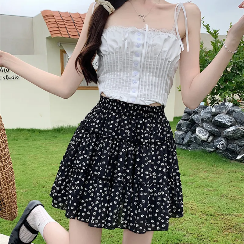 KUNZHUDAXIANG Casual Short Skirts Women's-23