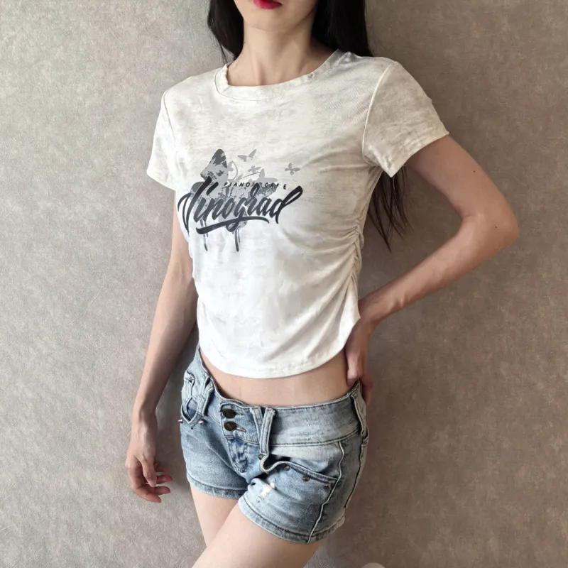 KEAB Set in Sleeve T Shirt Women's-2