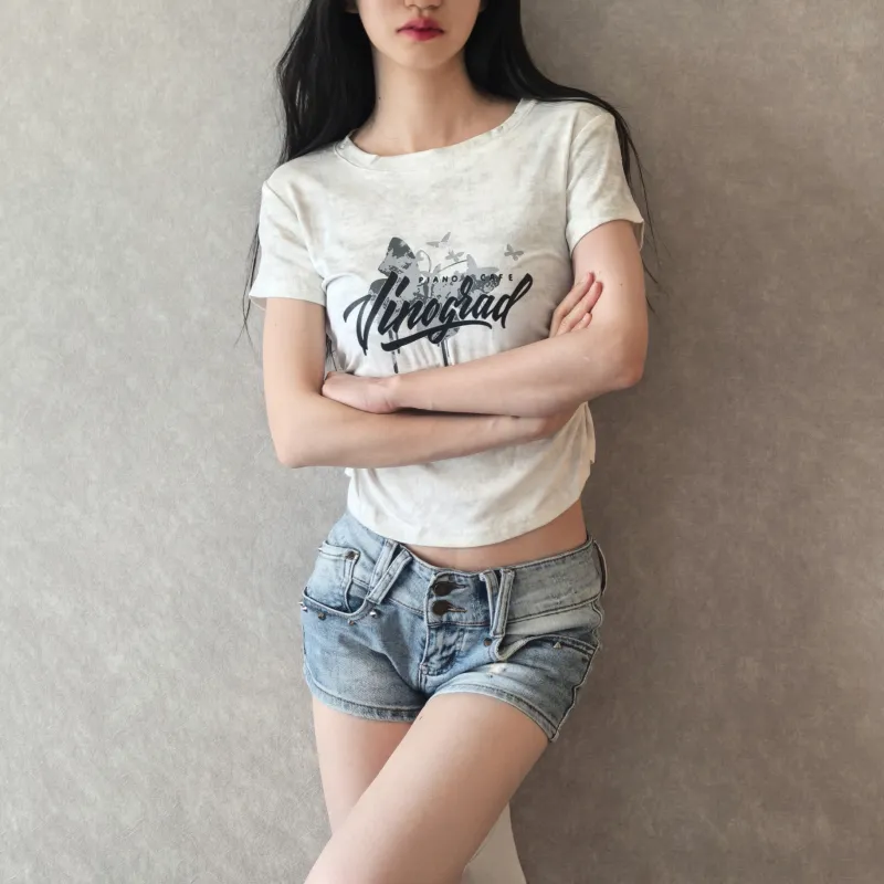 KEAB Set in Sleeve T Shirt Women's-4