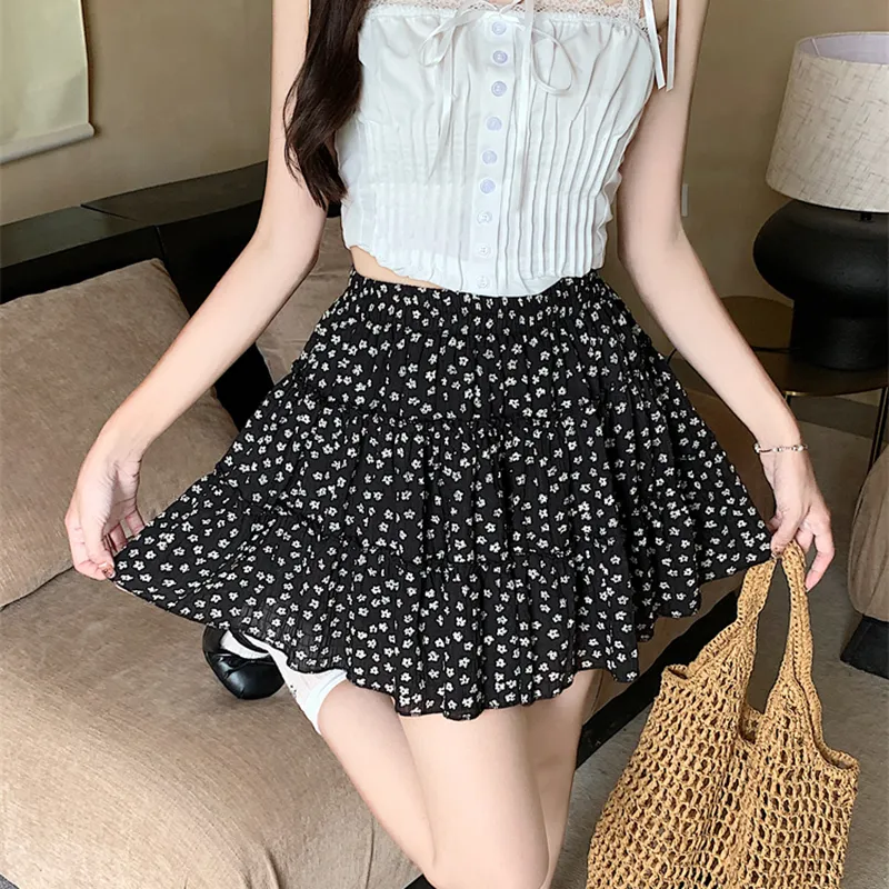 KUNZHUDAXIANG Casual Short Skirts Women's-24