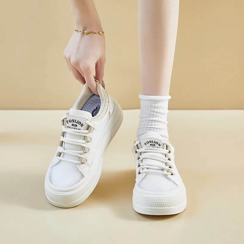 Tonlion Casual Single Shoes 3 5CM Women's-17