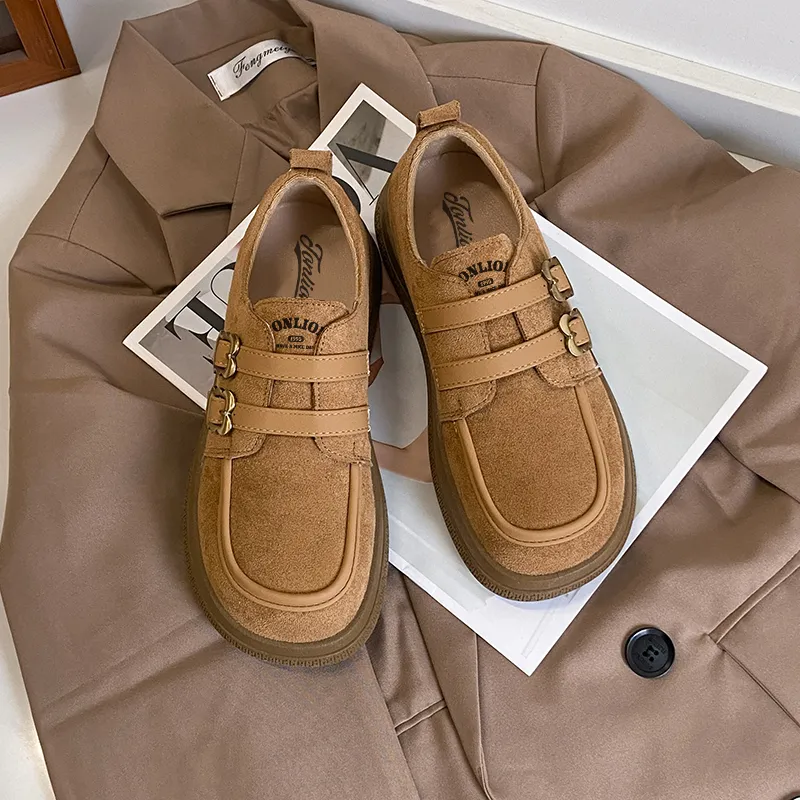 Tonlion Loafers Women's Antelope/Camel-10