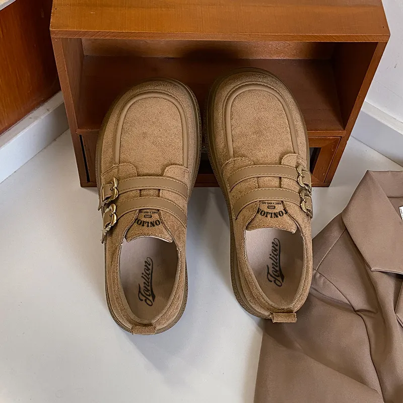 Tonlion Loafers Women's Antelope/Camel-3