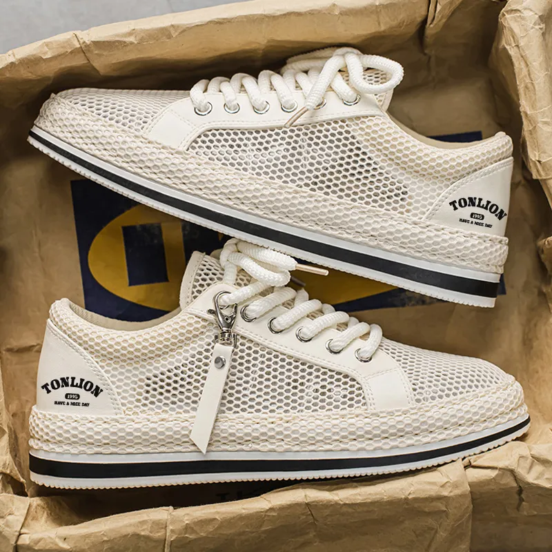Tonlion Low Top Skateboard Shoes Men's-3
