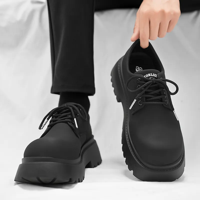 Tonlion Casual Shoes Men's Black-5