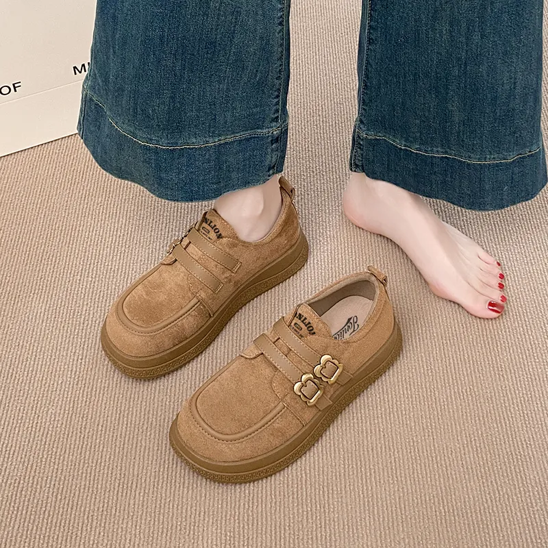 Tonlion Loafers Women's Antelope/Camel-6
