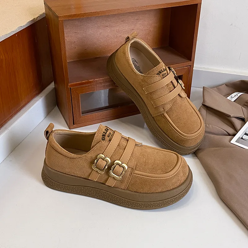 Tonlion Loafers Women's Antelope/Camel-11