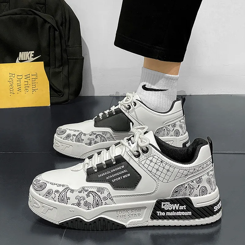 Tonlion Low Top Skateboard Shoes Men's-6