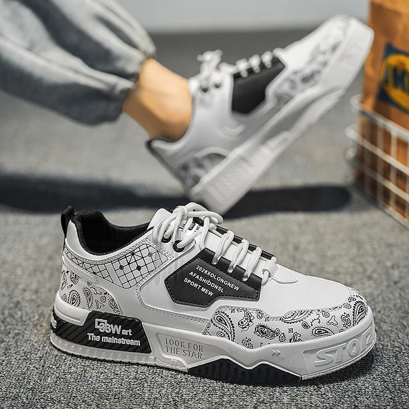 Tonlion Low Top Skateboard Shoes Men's-4