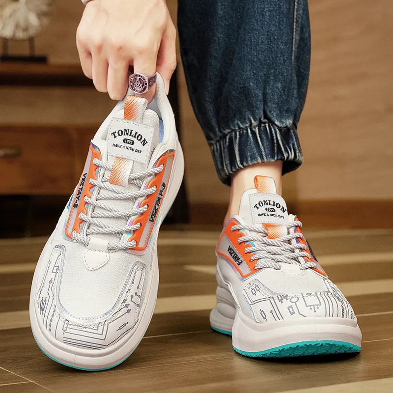 Tonlion Low Top Casual Shoes Men's-4