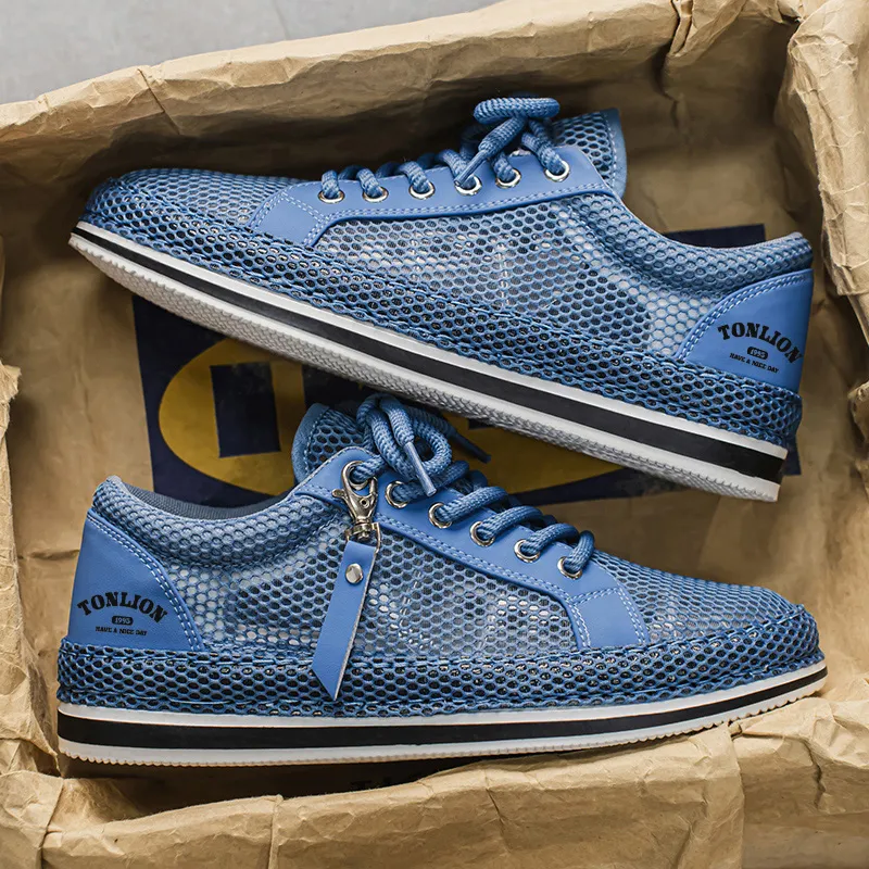 Tonlion Low Top Skateboard Shoes Men's-17