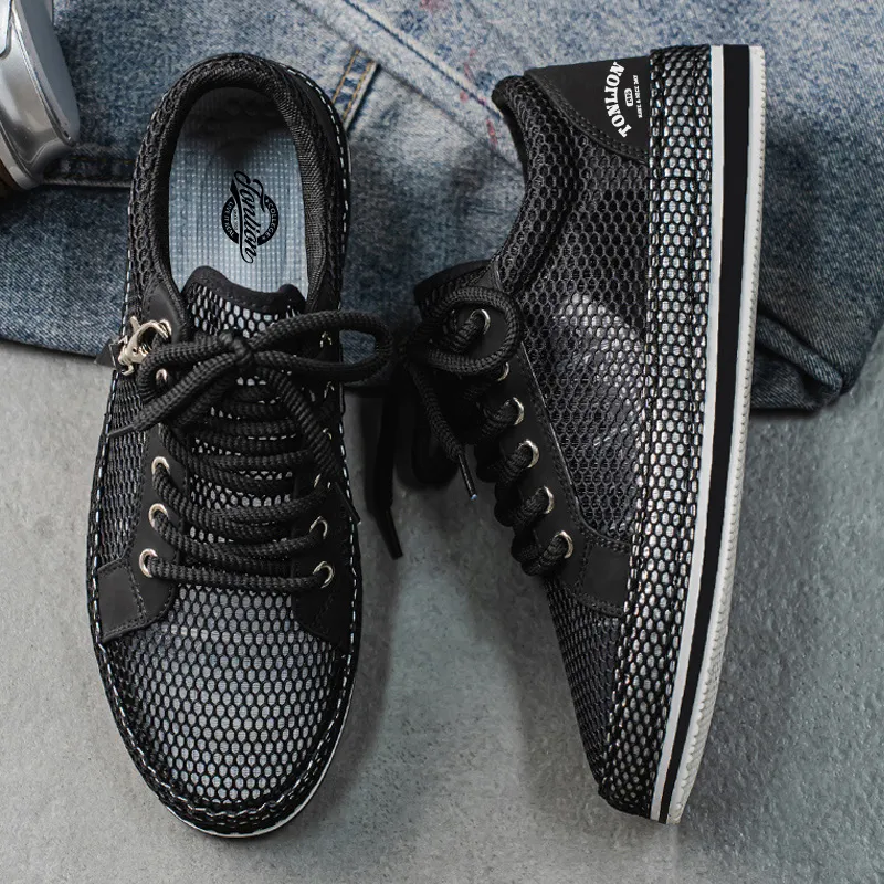 Tonlion Low Top Skateboard Shoes Men's-11