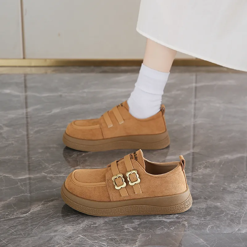 Tonlion Loafers Women's Antelope/Camel-12