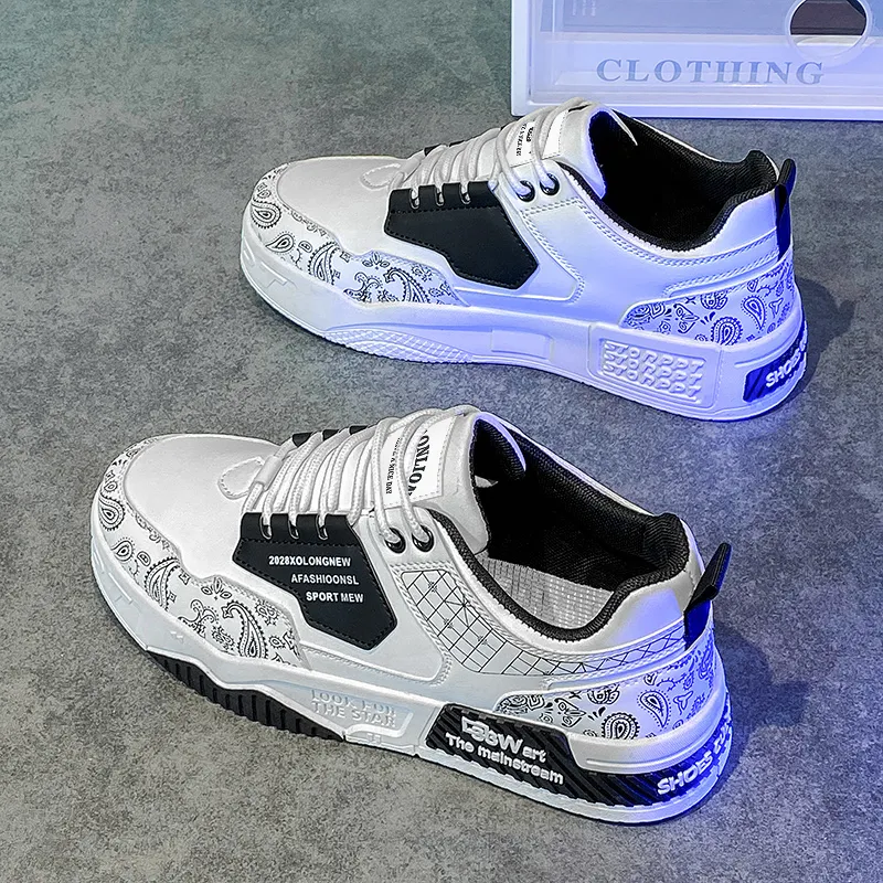 Tonlion Low Top Skateboard Shoes Men's-5