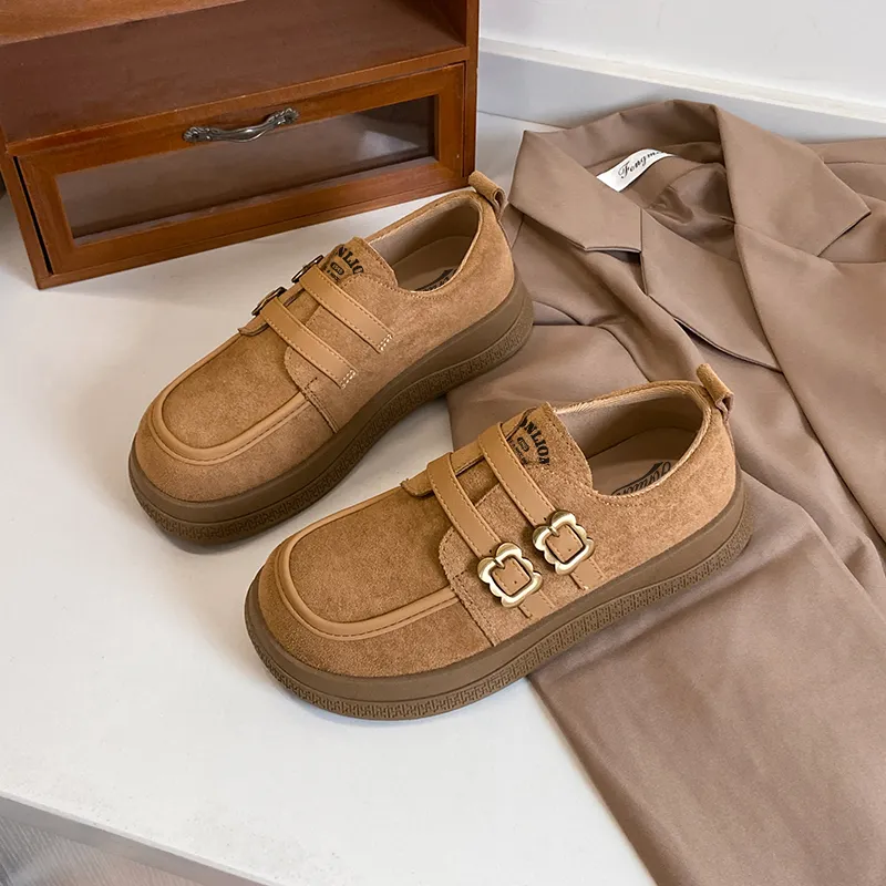 Tonlion Loafers Women's Antelope/Camel-9