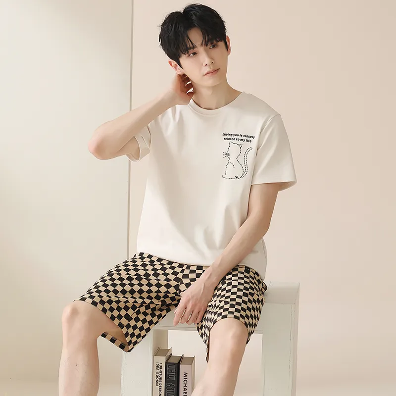 MADALLO Men Pajama Sets-3