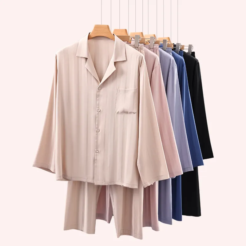 MADALLO Men Pajama Sets-3