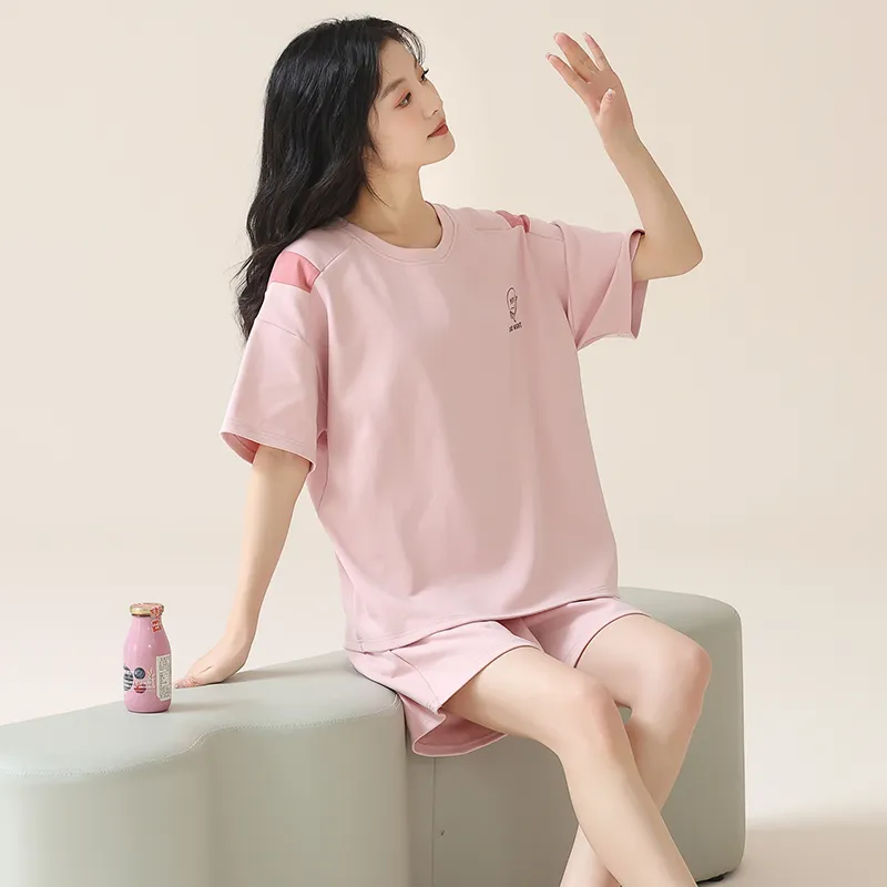 MADALLO Pajama Set Women's Pink-6