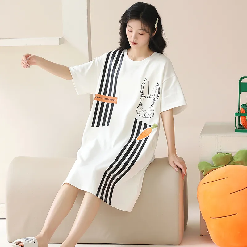 MADALLO Nightgown Women's White-3
