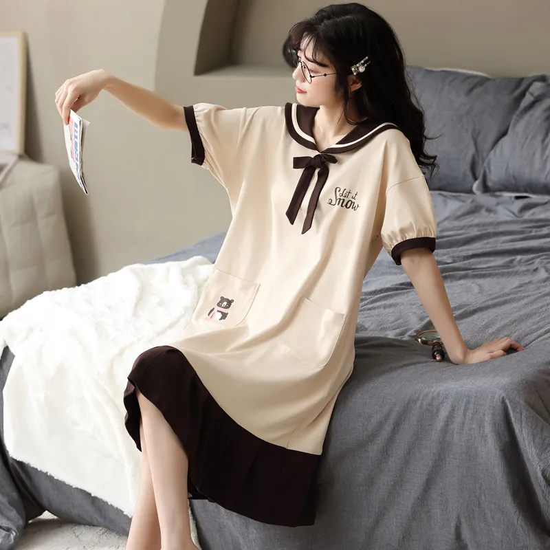 MADALLO Nightgown Women's Beige-4