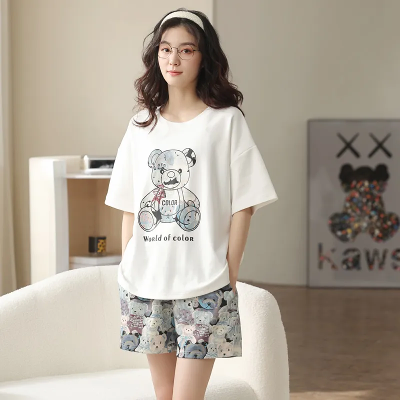 MADALLO Pajama Set Women's White-5