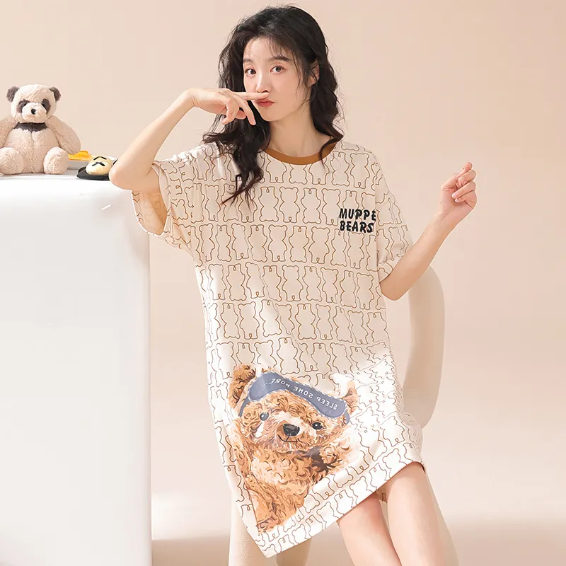 MADALLO Nightgown Women's Brown-3