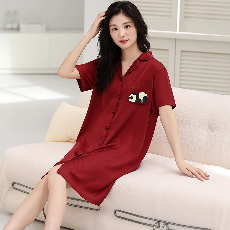 MADALLO Women's Nightgowns-1