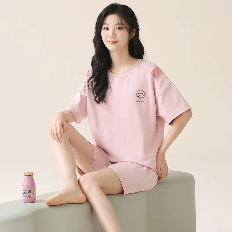 MADALLO Pajama Set Women's Pink-1