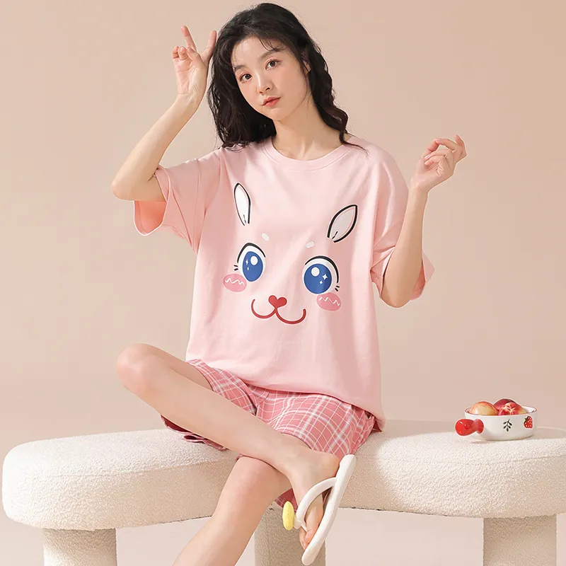MADALLO Pajama Set Women's Pink-1