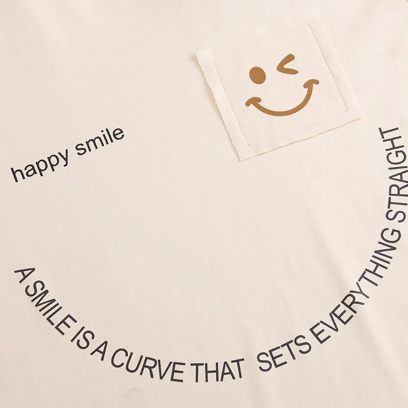 MADALLO Pajama Set Men's Ecru Smiley Face-2